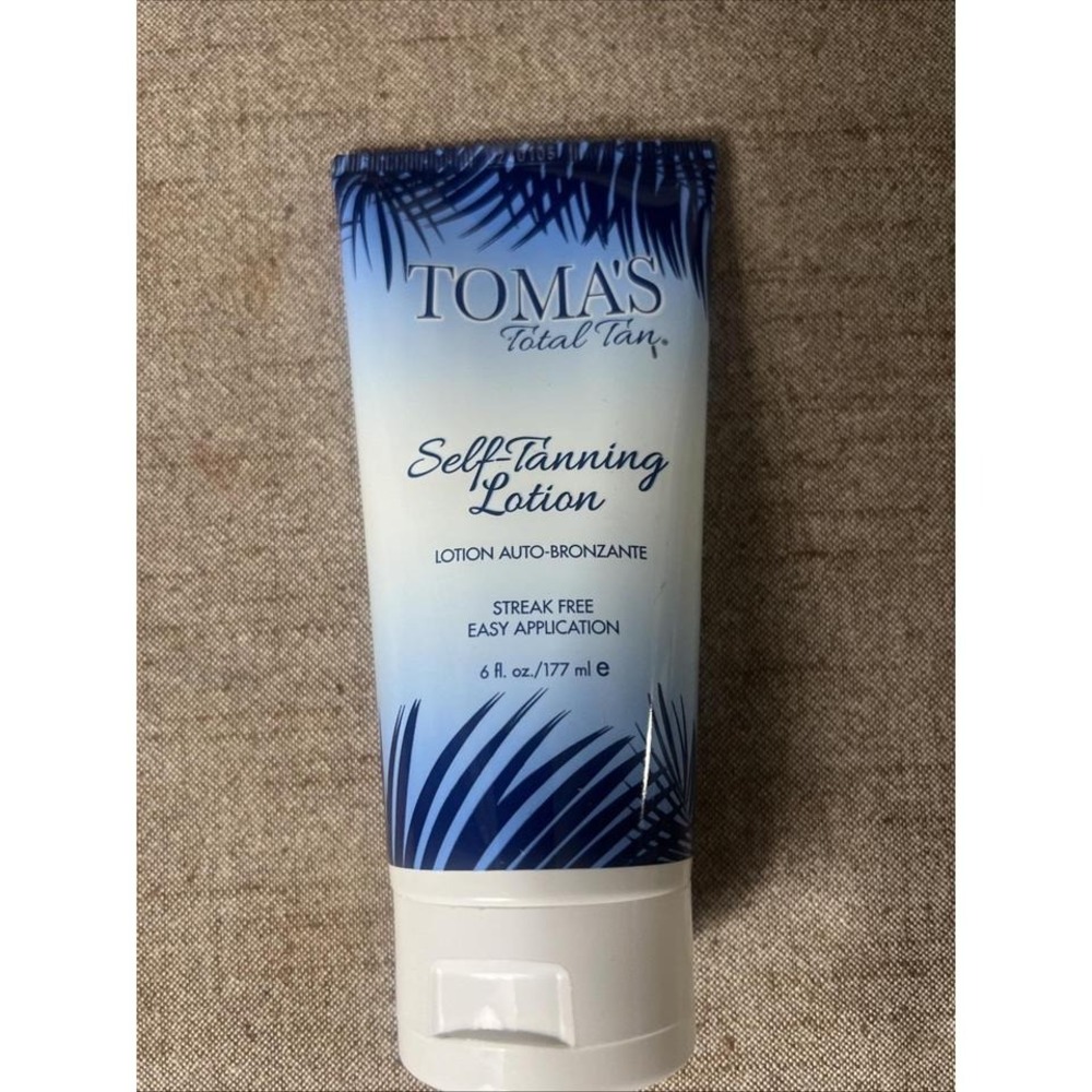 Toma's Total Tan Self-Tanning Lotion Instant Self Tanner - Whole Body Natural...